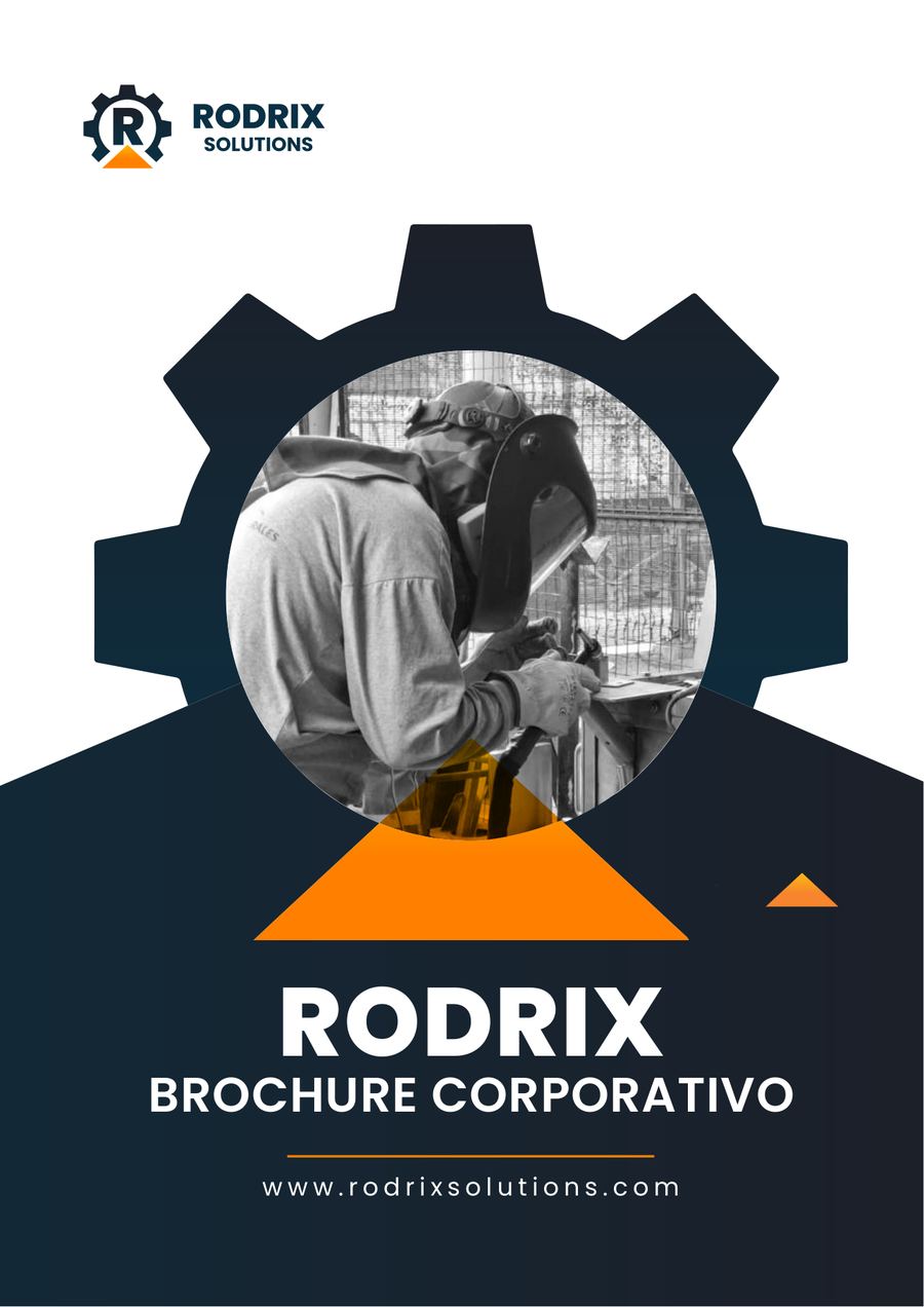 Portada del brochure corporativo de RODRIX Solutions