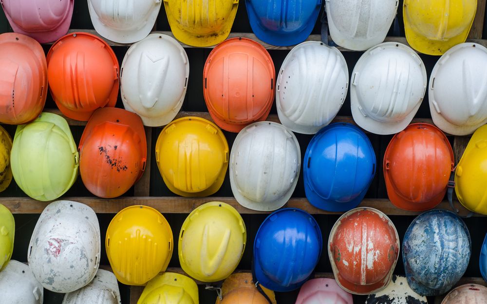 Cascos de seguridad industrial